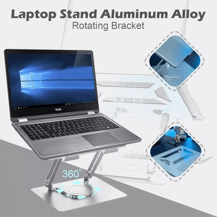 Universal 360ยฐ Rotatable Aluminum Stand