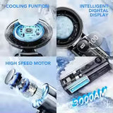 Portable Mini Fan – 5 Speed Rechargeable Cooling Fan