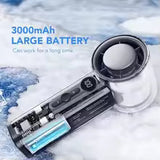 Portable Mini Fan – 5 Speed Rechargeable Cooling Fan